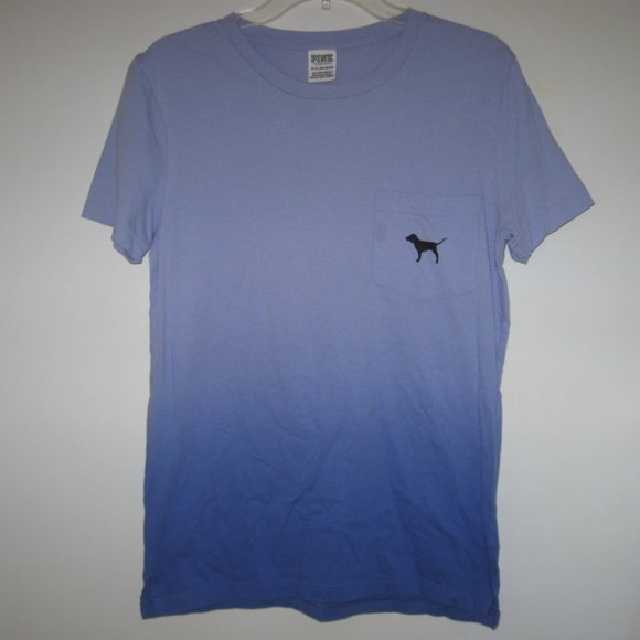 PINK Oversized Pocket Tee Short Sleeve OMBRE - Picture 5 of 7